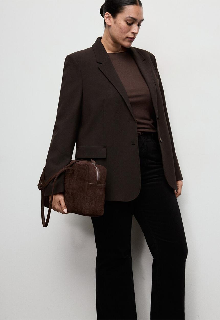 MANGO - Jeans violetav - black
