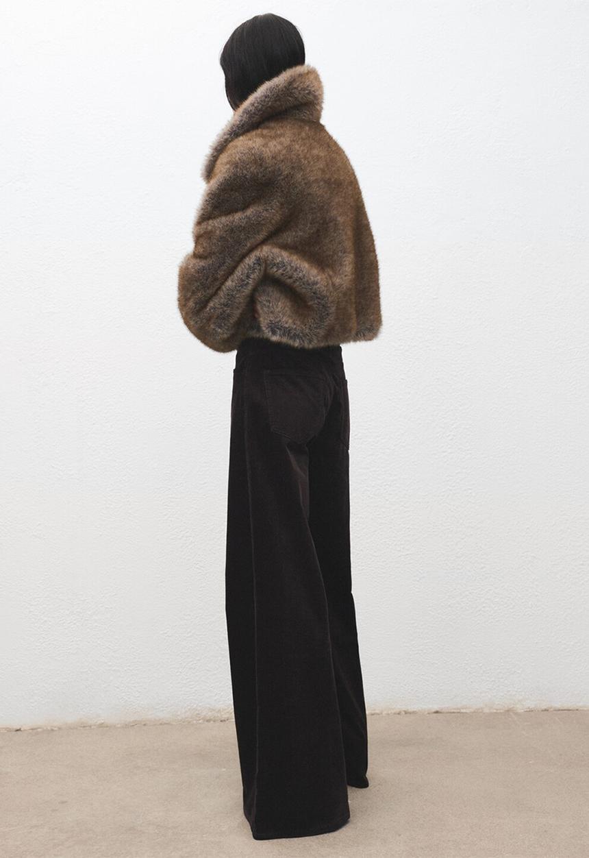MANGO - Jeans carmenp - dark brown