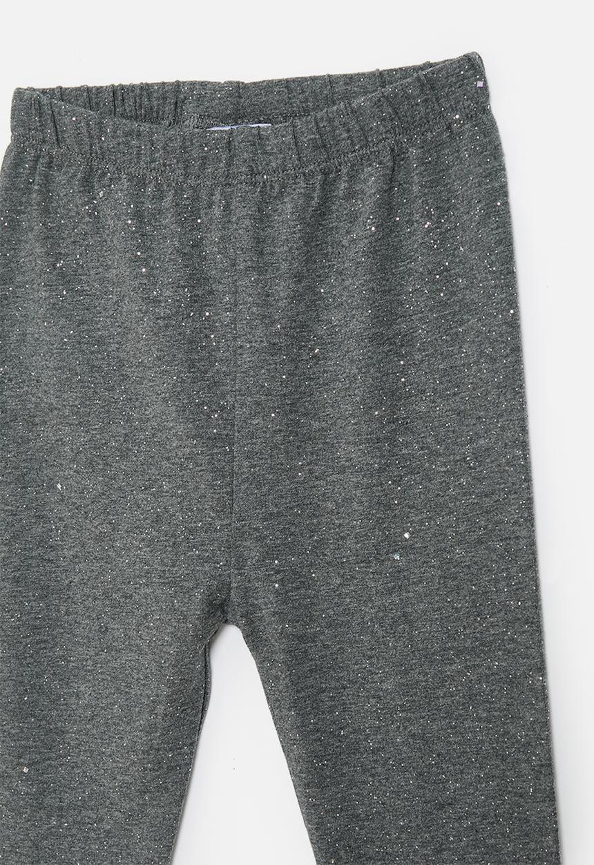 Pop Candy - Glittered leggings - cool grey