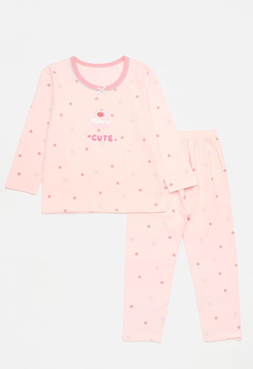 Pop Candy - Printed pj set - pink