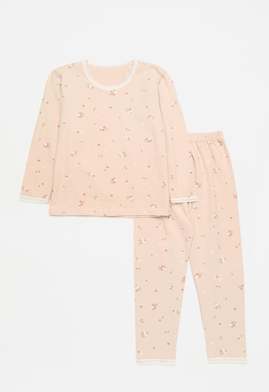 Pop Candy - Printed pj set - dusty light pink