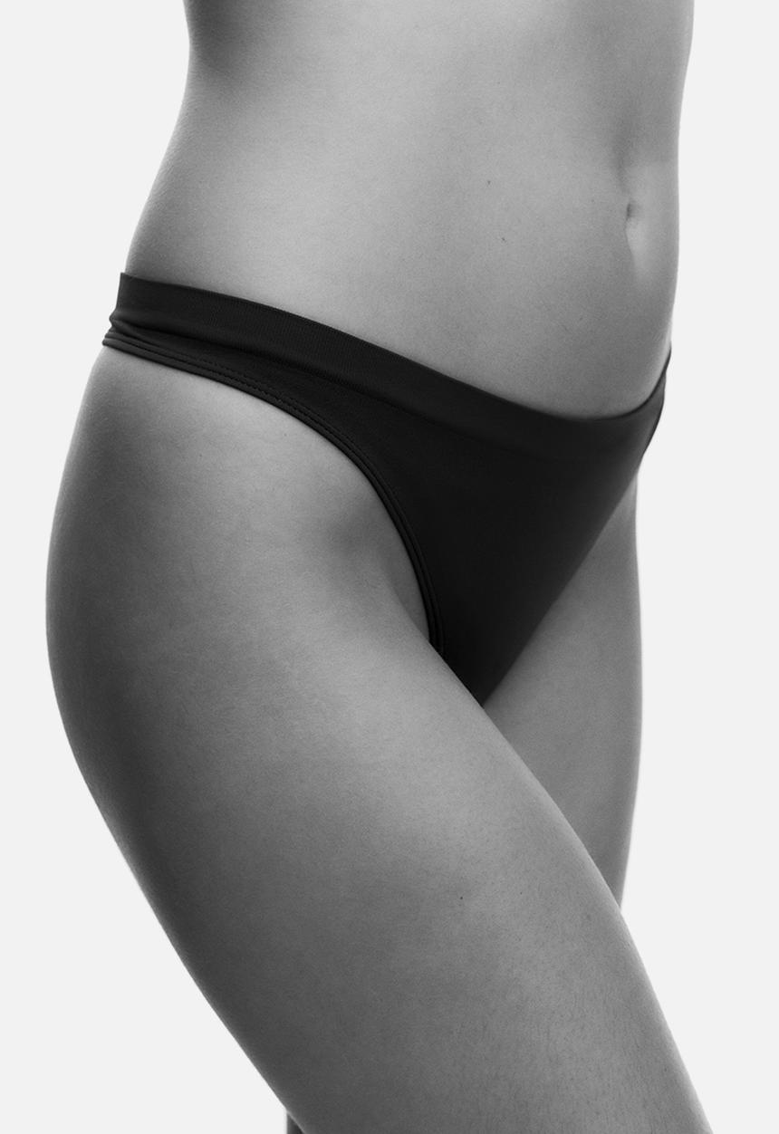 H&M - 2-Pack seamless thong briefs - dark blue