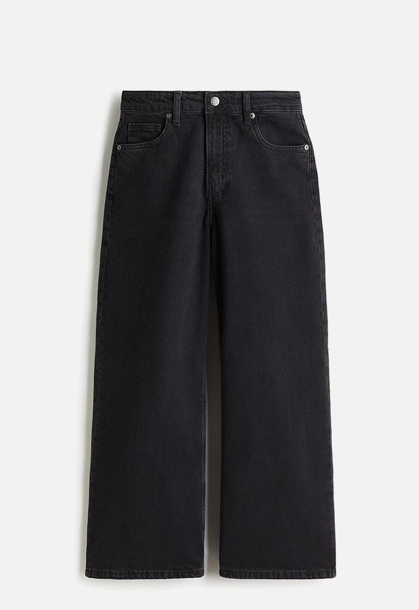 H&M - Wide jeans - black