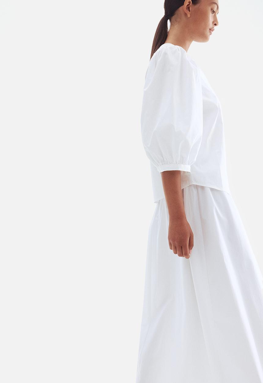 H&M - Poplin blouse - white