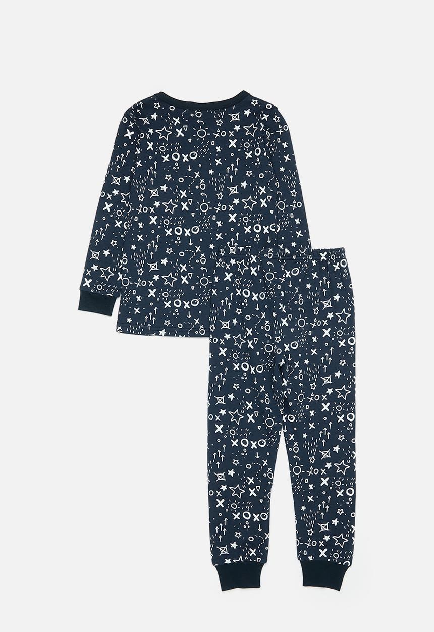Pop Candy - Printed pj set - navy
