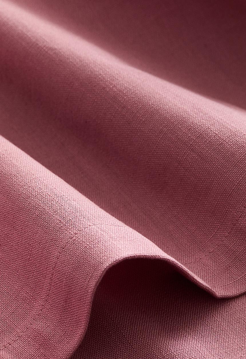 H&M - Cotton-blend tablecloth - dark dusty pink 