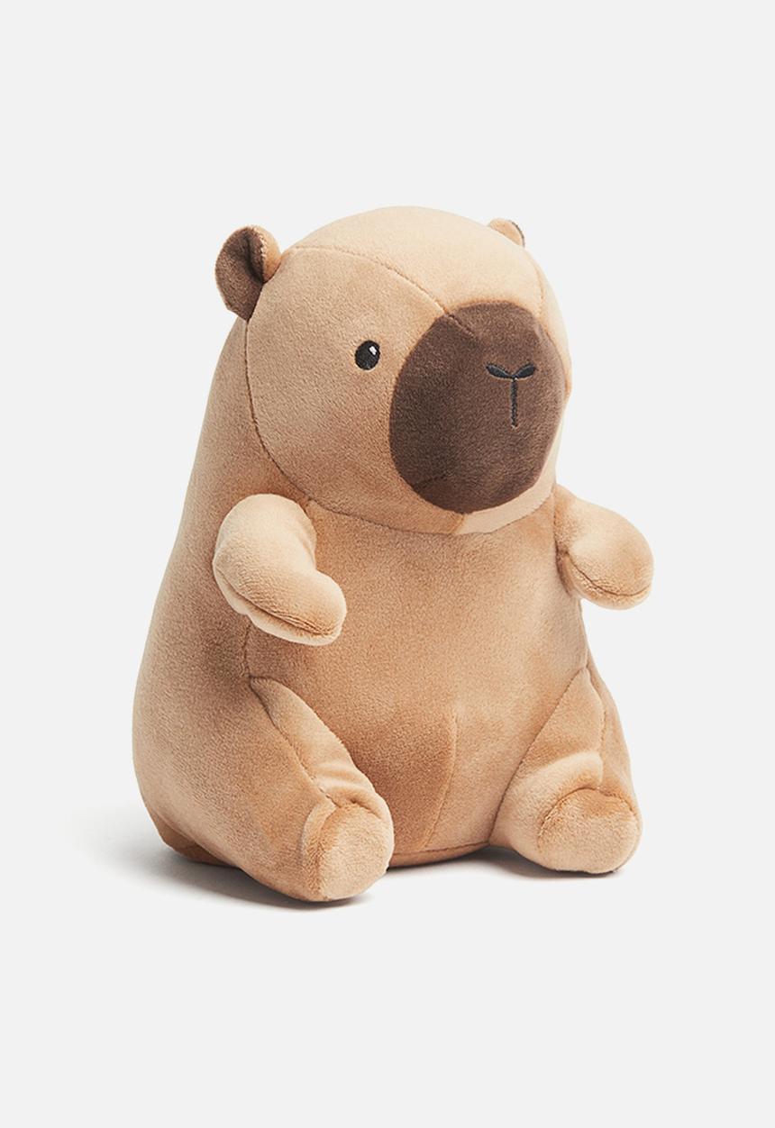 H&M - Extra-soft soft toy - light brown/capybara 