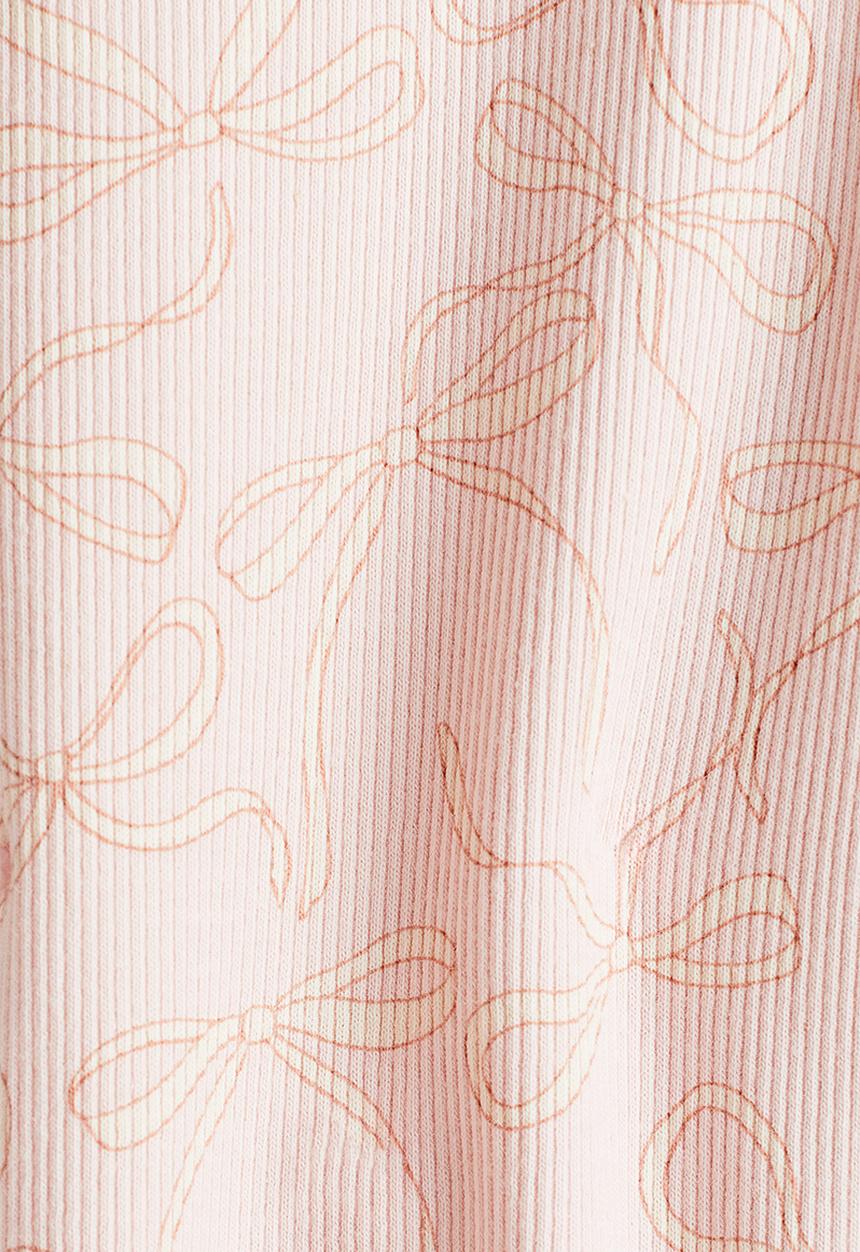 H&M - Flared leggings - pink bows