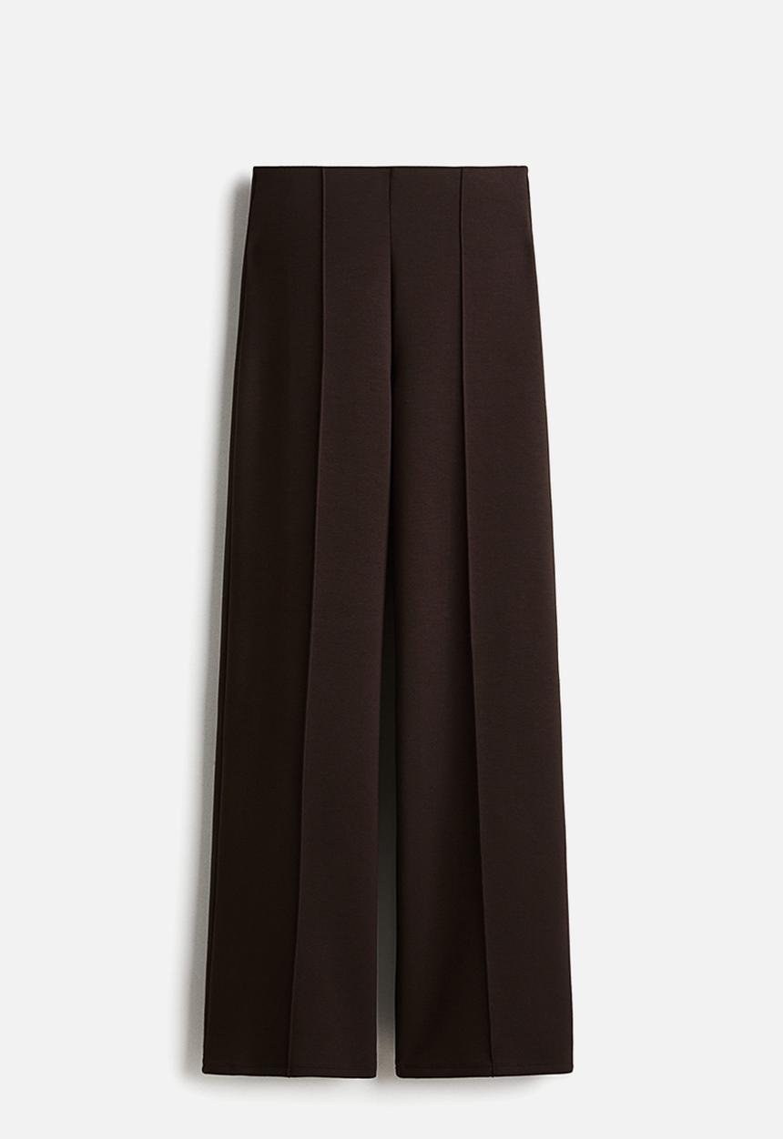 H&M - Tailored trousers - dark brown