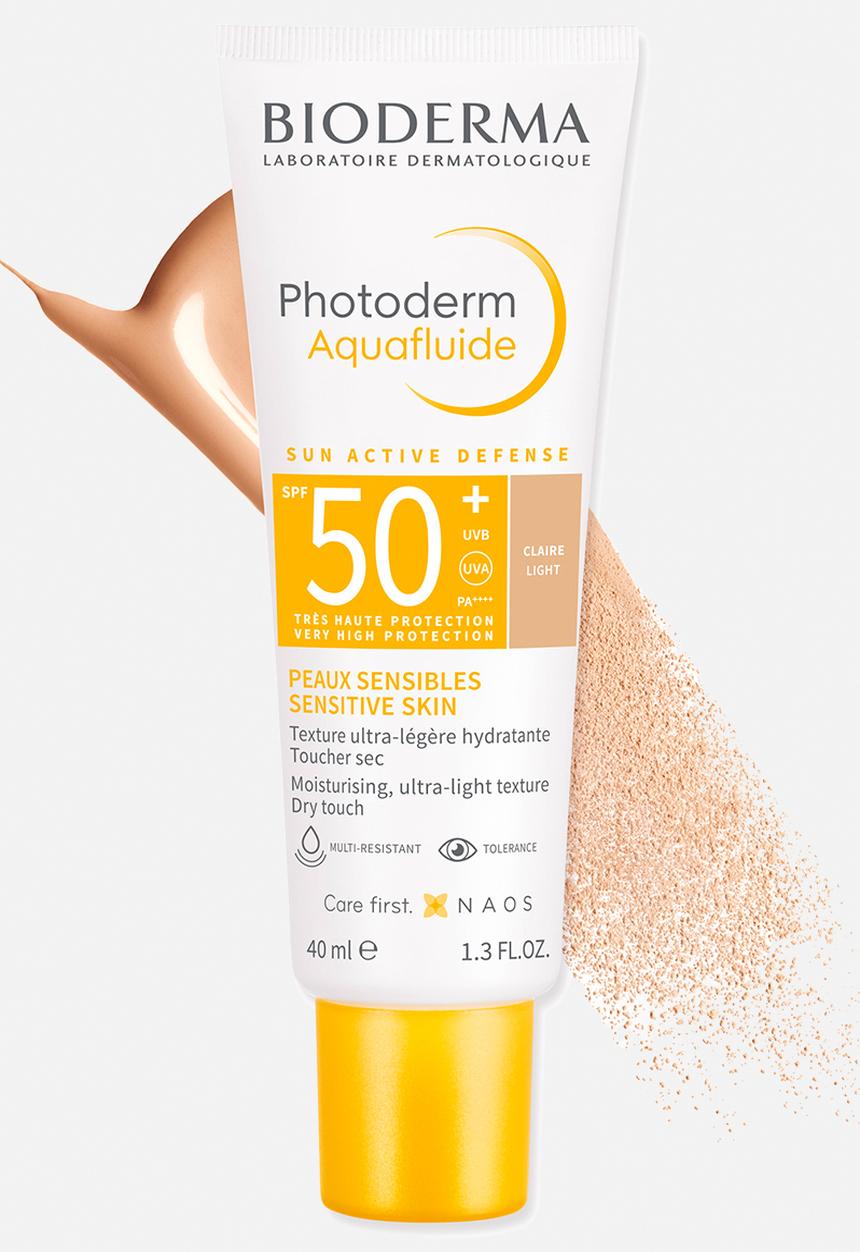 BIODERMA - Photoderm Aquafluid SPF50+ Tinted Cream - Light 40ml