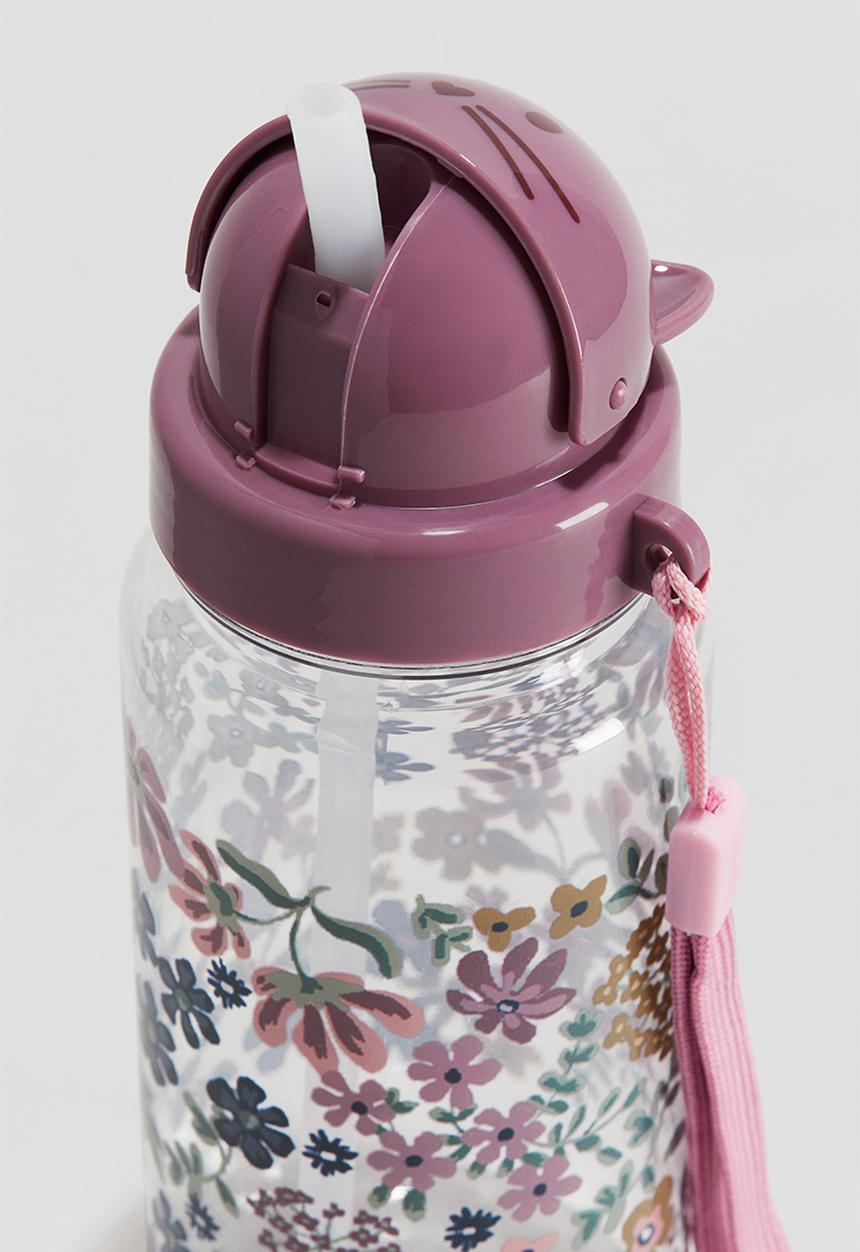 H&M - Water bottle - mauve floral