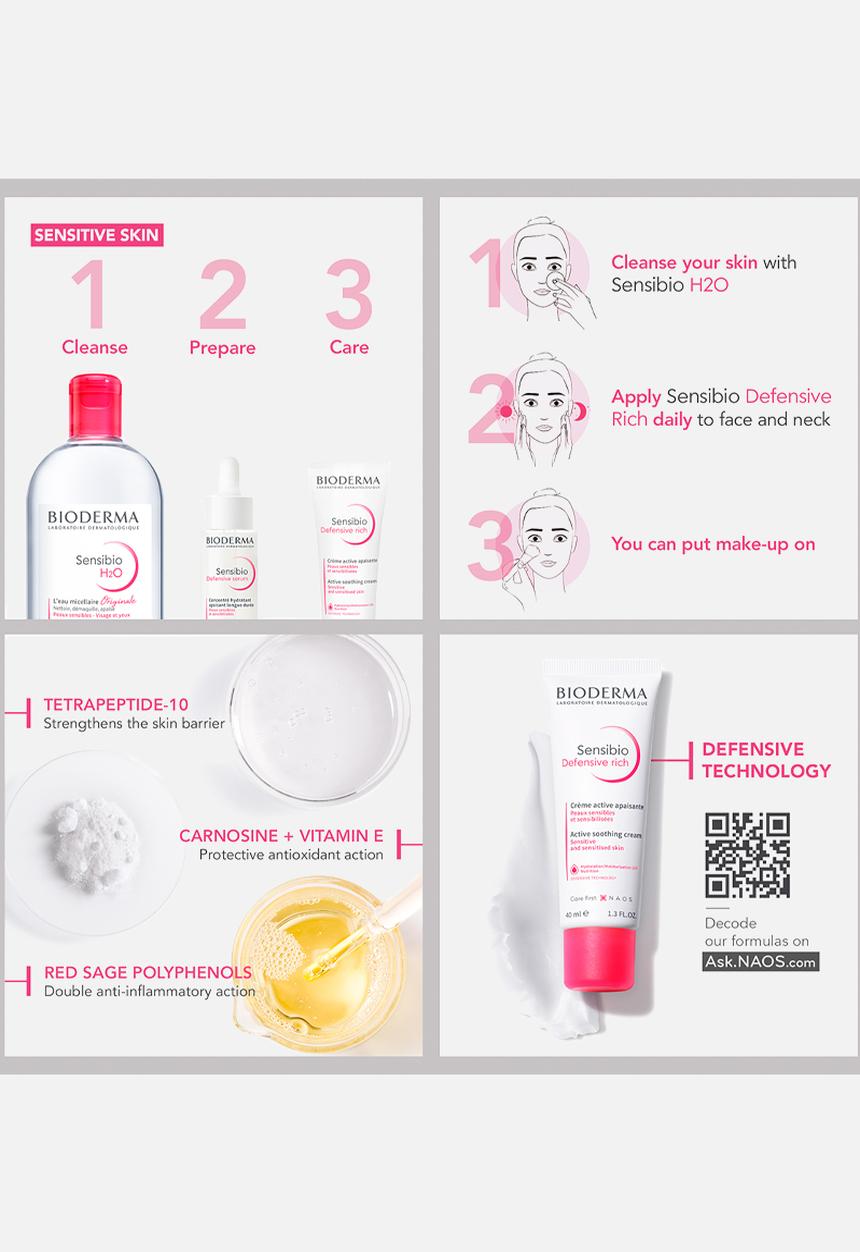 BIODERMA - Sensibio Defensive Rich