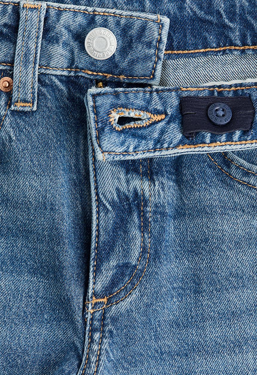 H&M - Wide leg jeans - denim blue 