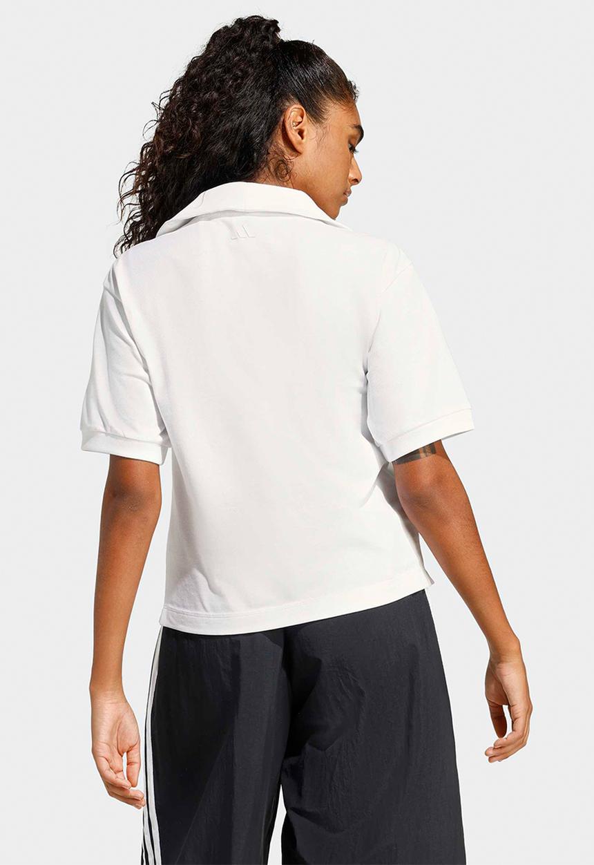 adidas Performance - W Cp Polo - White/Collegiate Green