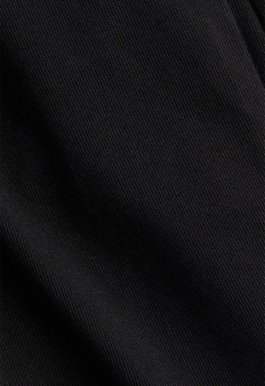 H&M - Shoulder-pad T-shirt dress - black