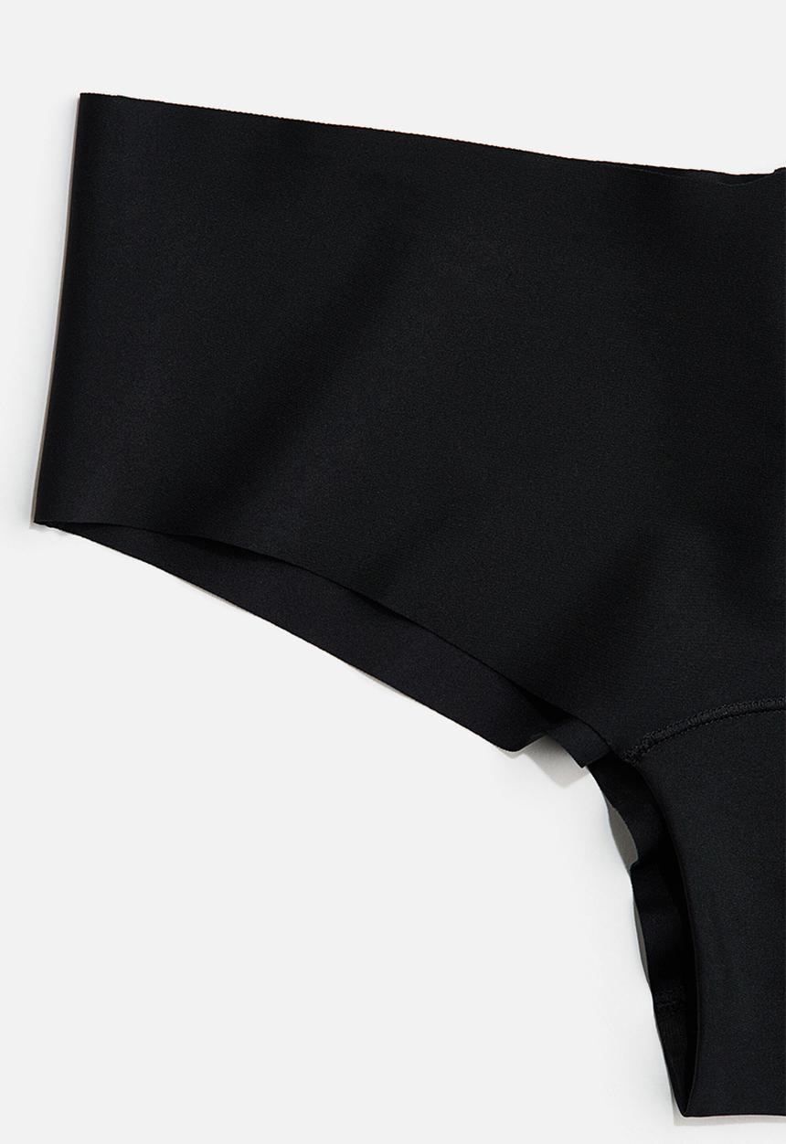 H&M - 3-Pack invisible hipster briefs - black