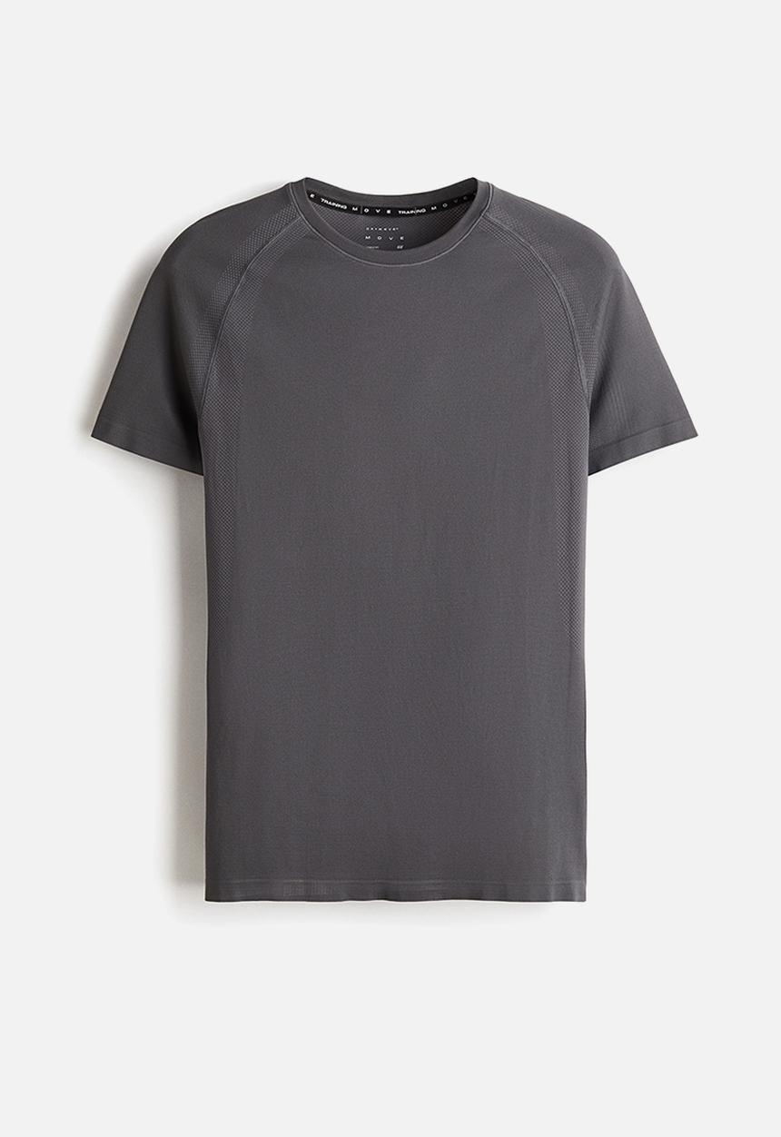 H&M - Muscle fit sports t-shirt with drymove™ - grey