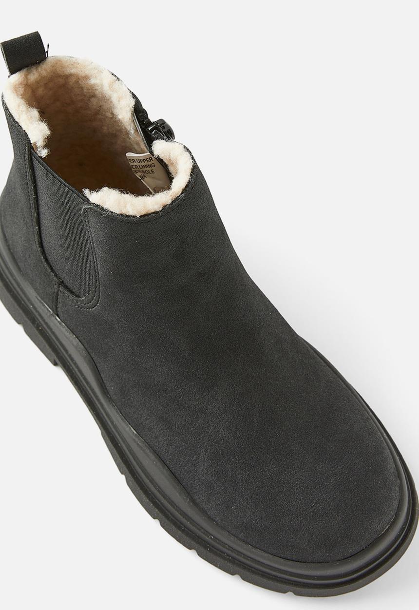 Cotton On - Bobbi lined gusset boot - phantom