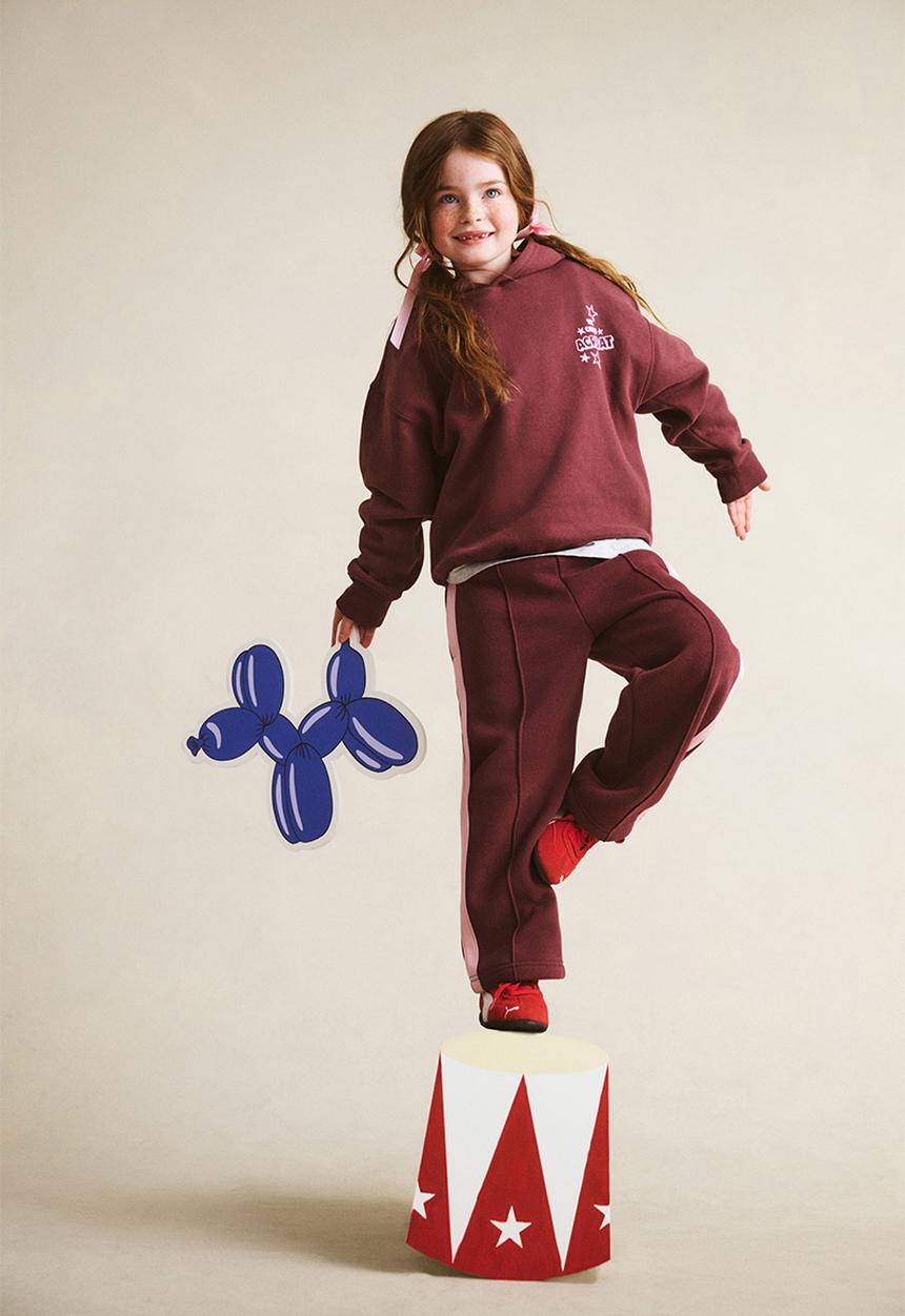 Cotton On - Sammy oversized hoodie - bordeaux/acrobat