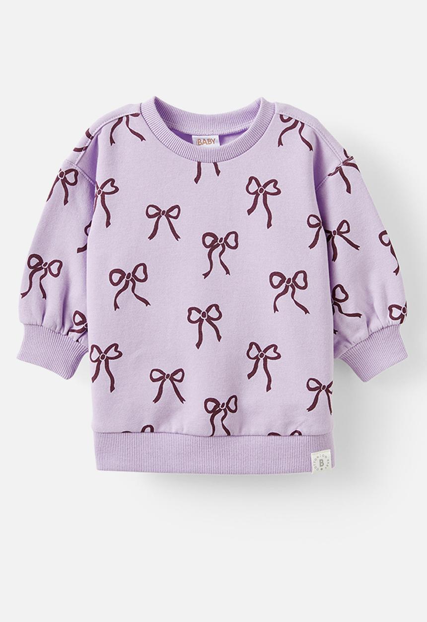 Cotton On - Riley sweater - vintage lilac/bows