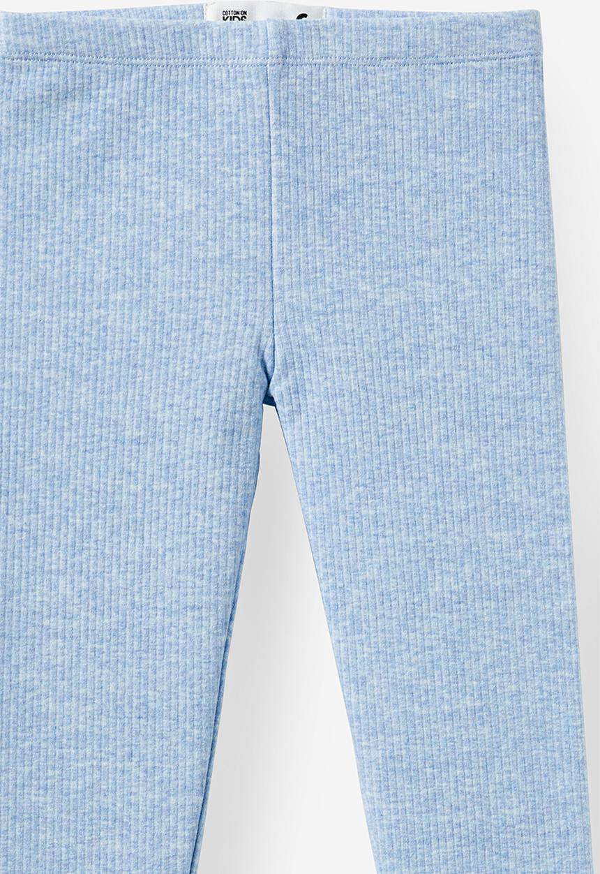 Cotton On - Fleece legging - dawn blue marle