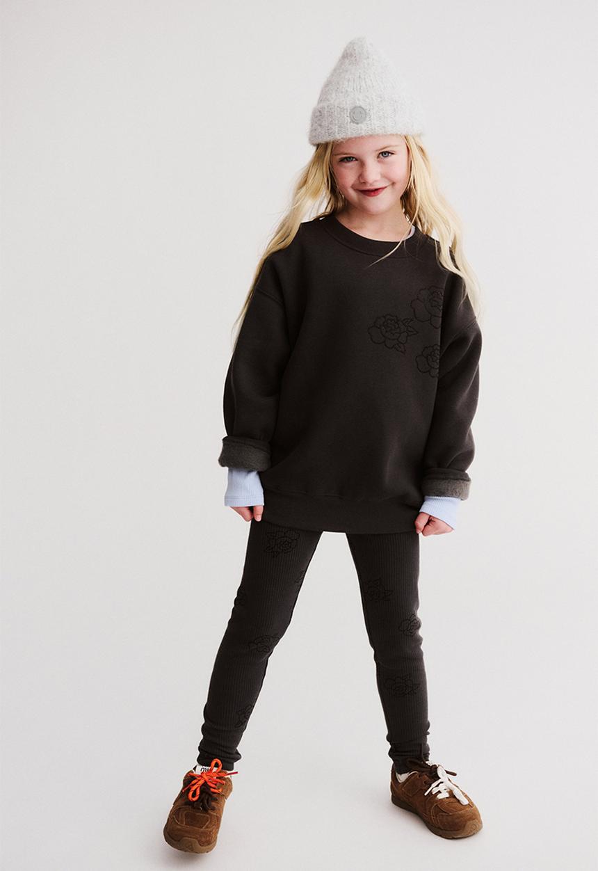 Cotton On - Fleece legging - phantom/rose