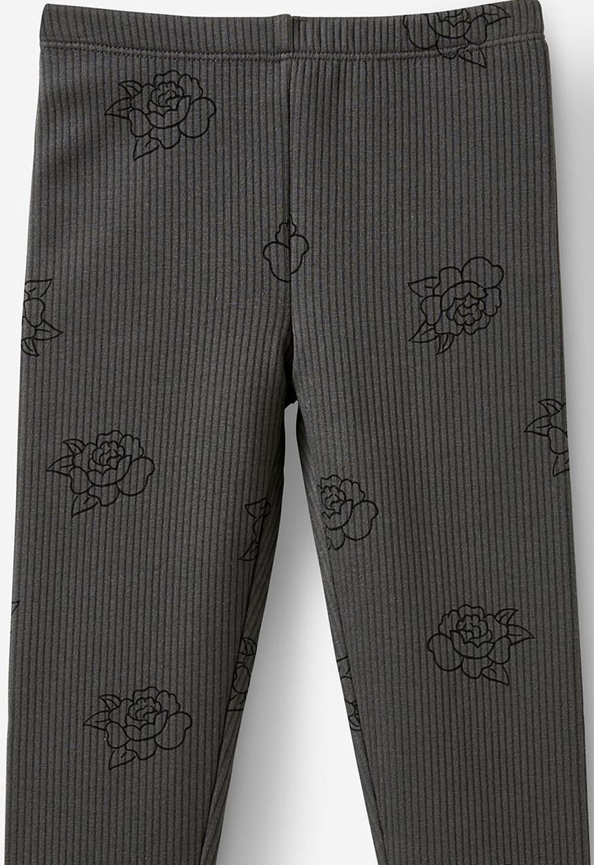 Cotton On - Fleece legging - phantom/rose