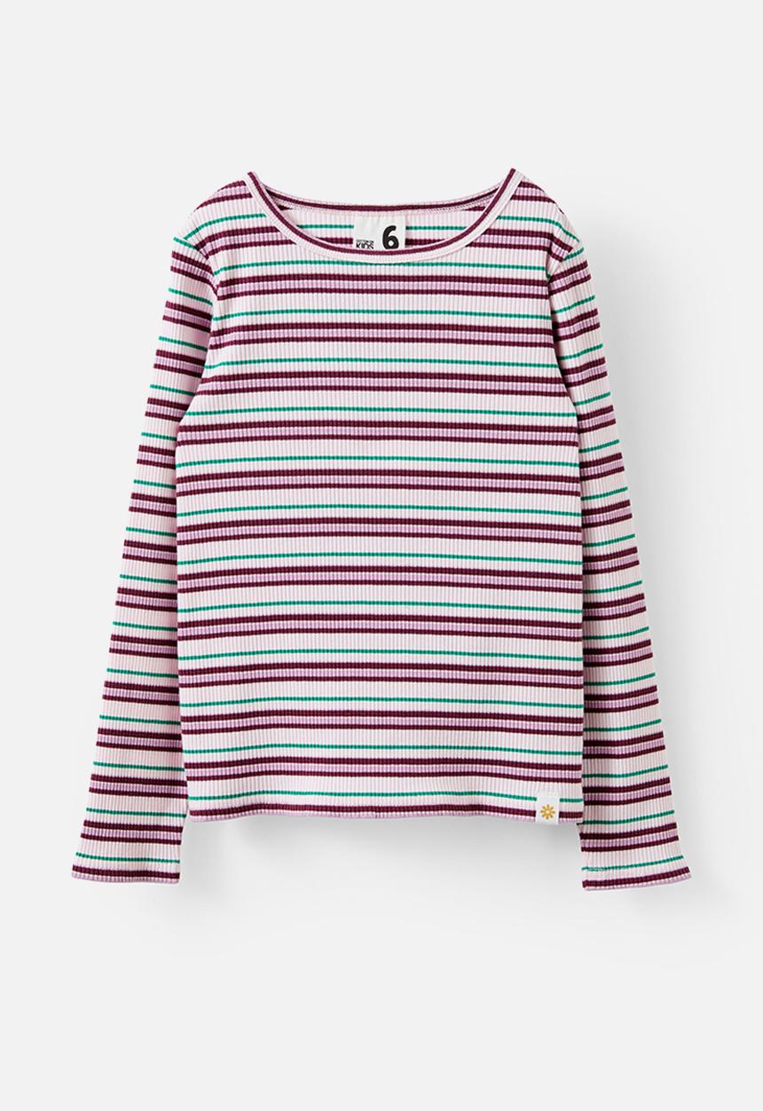 Cotton On - Jade crew - tea party pink/stripe