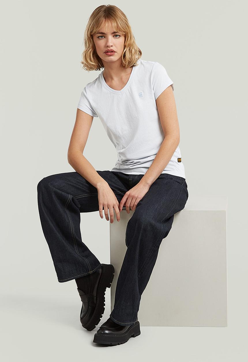 G-STAR - Eyben slim v t 2.0 wmn - Light Blue