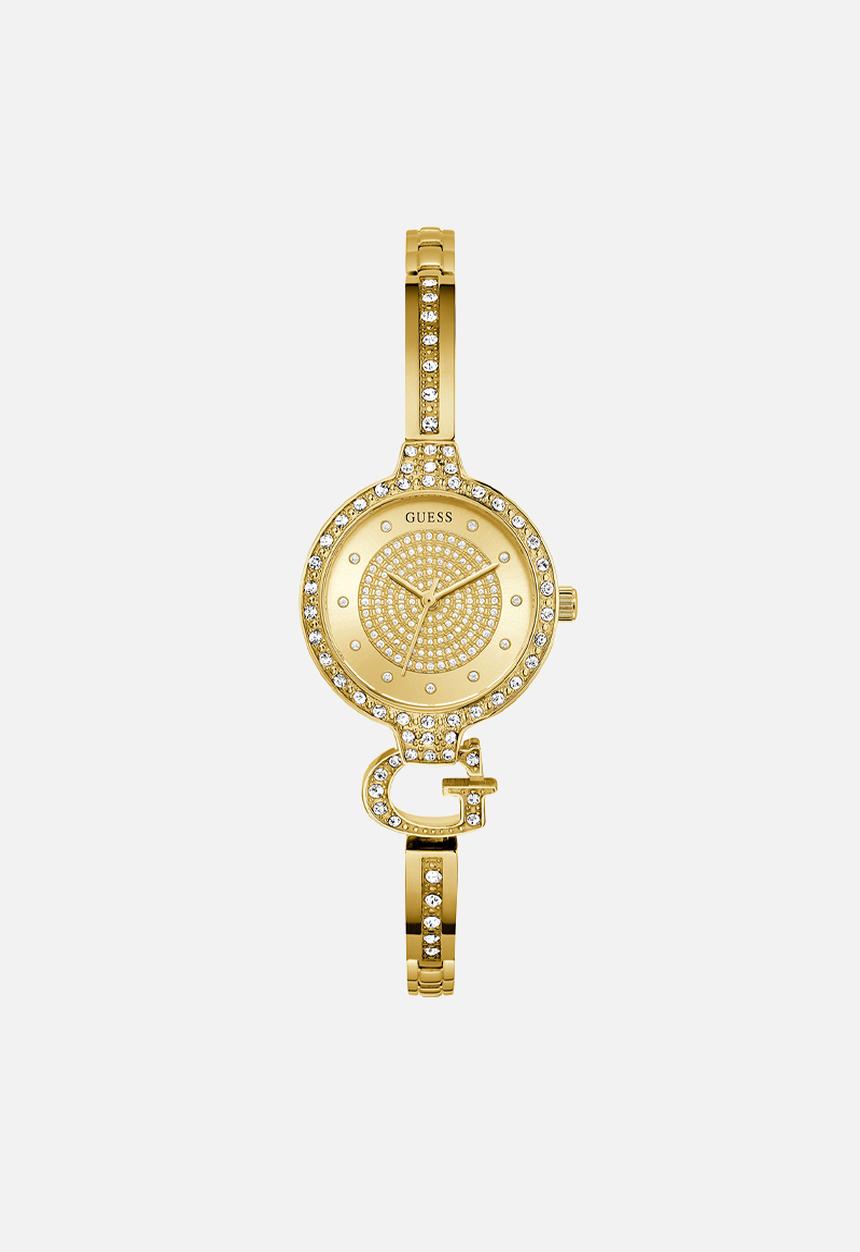 GUESS - Giselle Ladies Gold Tone Analog Watch - Gold