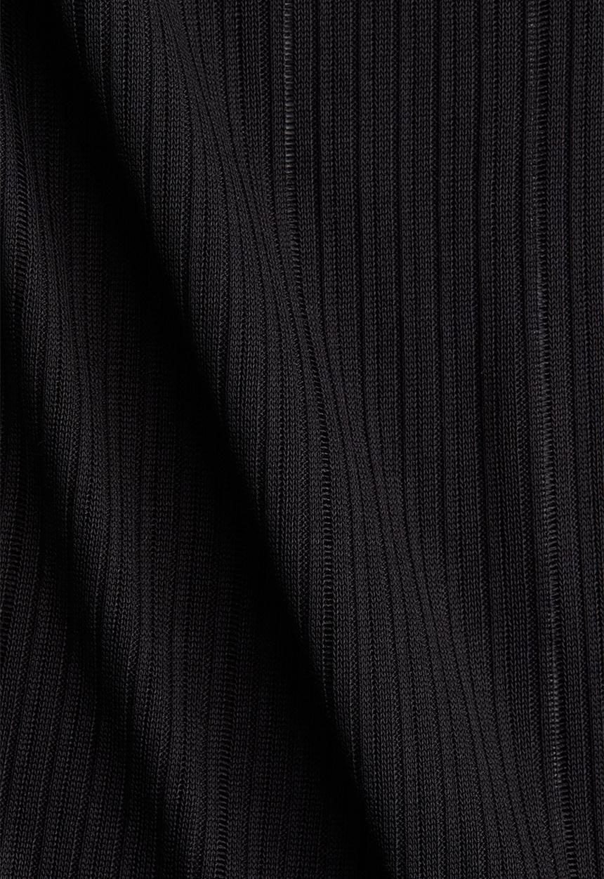 H&M - Rib-knit vest top - black