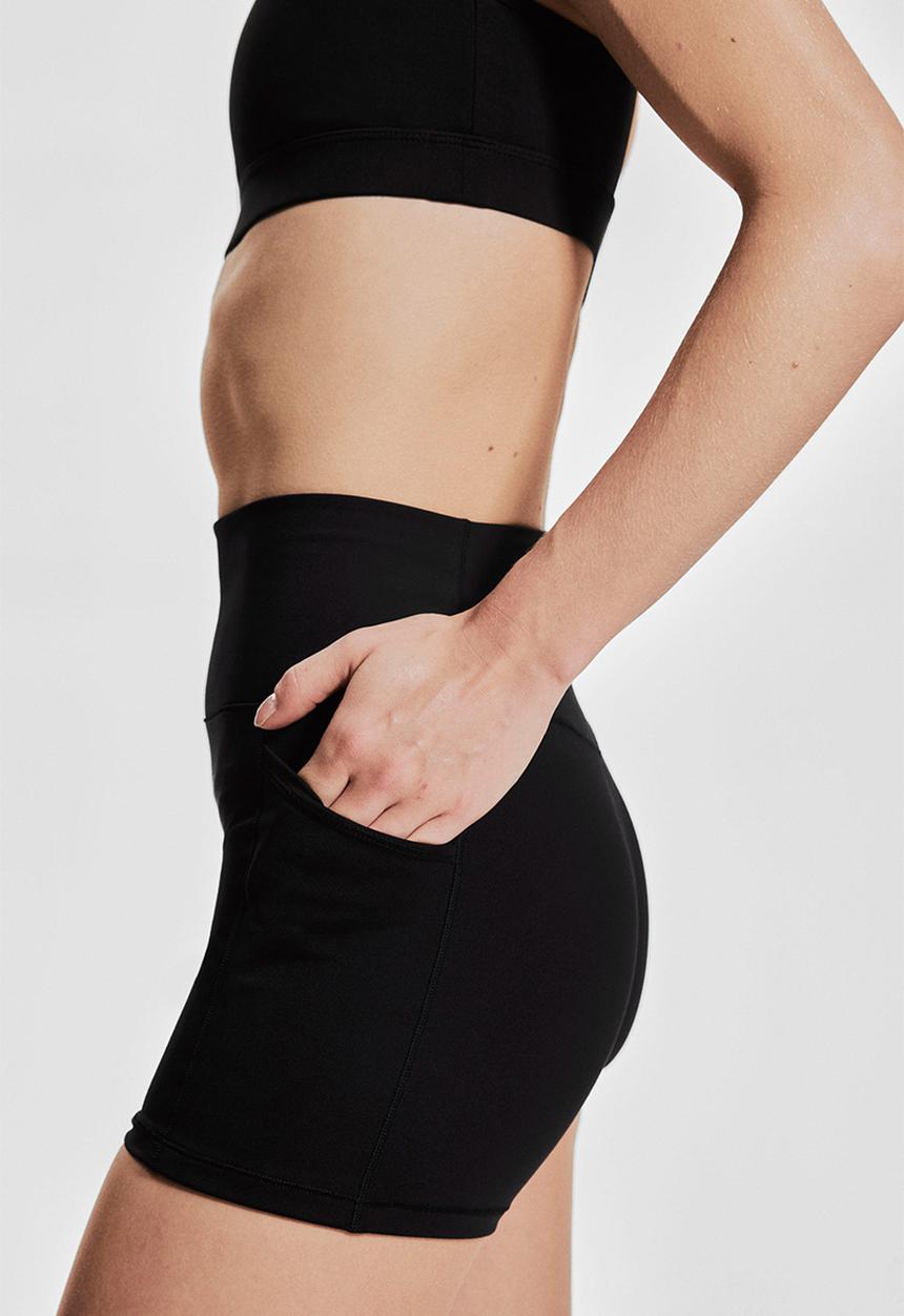 H&M - Sports hotpants with drymove™ - black