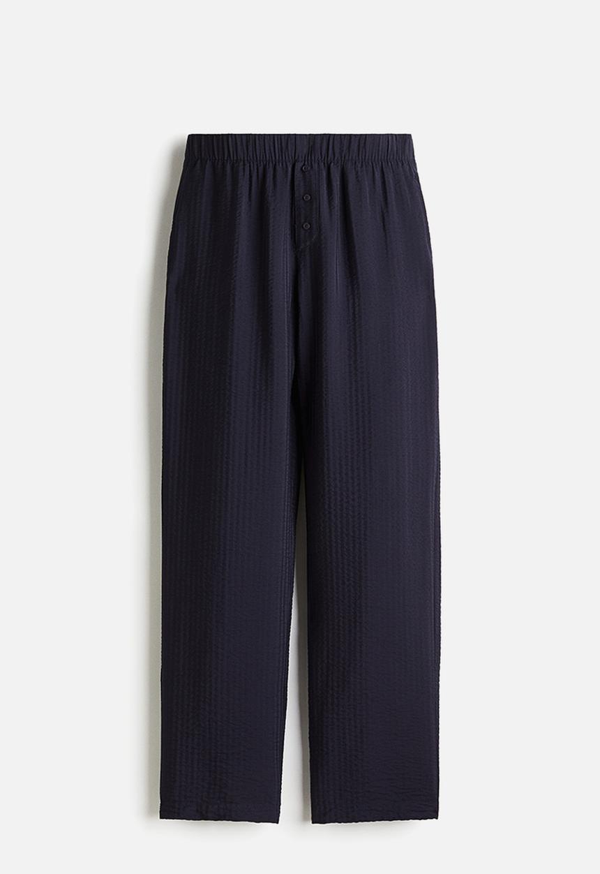 H&M - Pull-on trousers - navy blue 