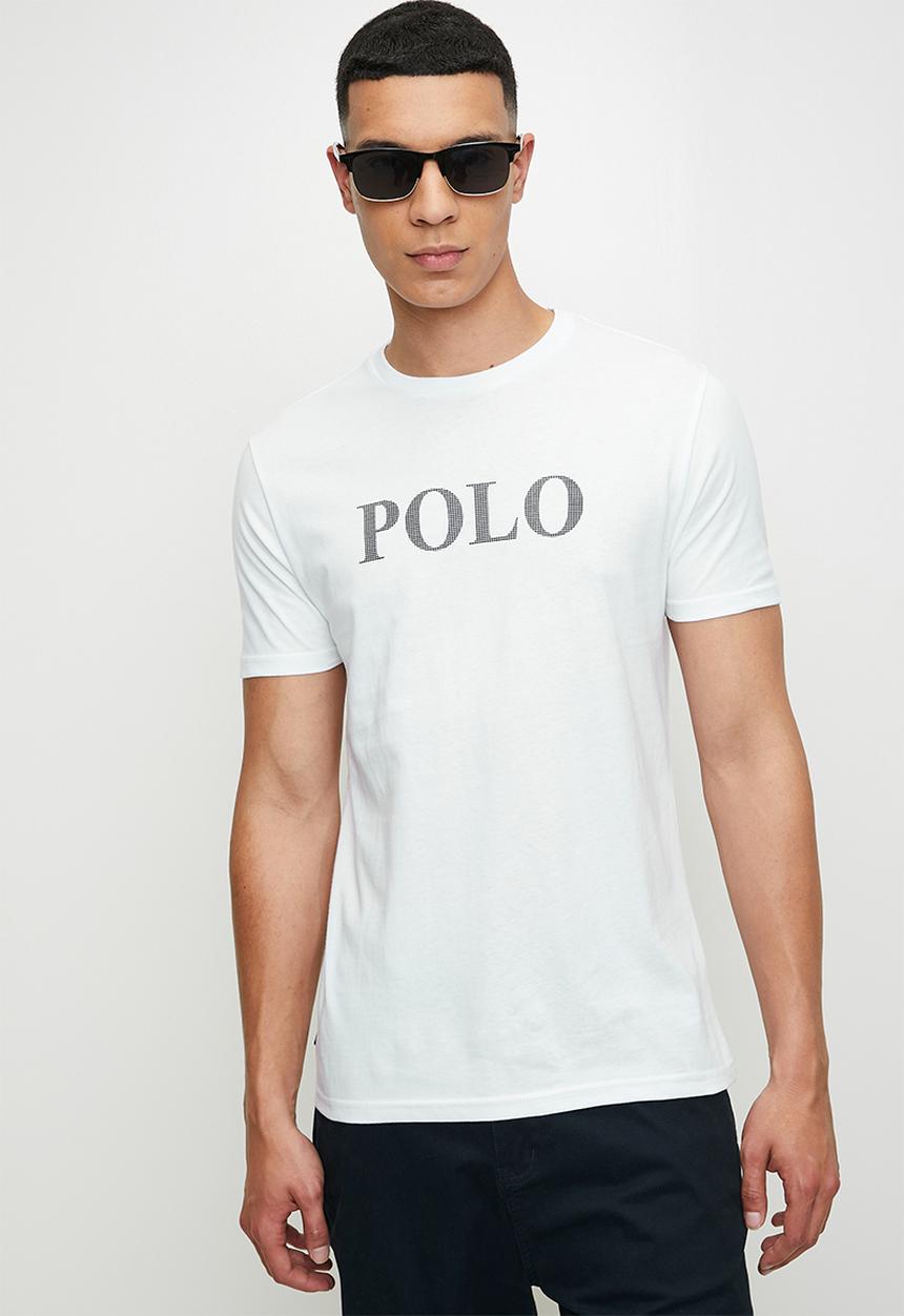 POLO - Daxton  logo short sleeve T-shirt - white