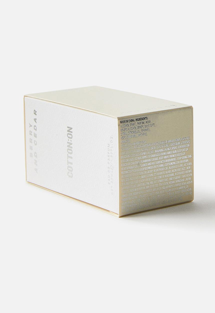 Rubi - Moment Perfume 50ml - Berry & Cedar