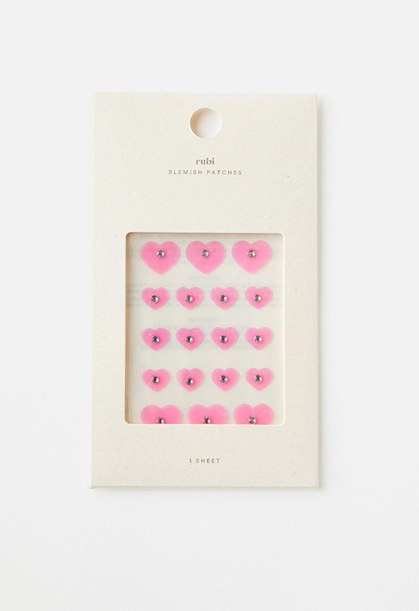 Rubi - Blemish Patches - Pink Hearts