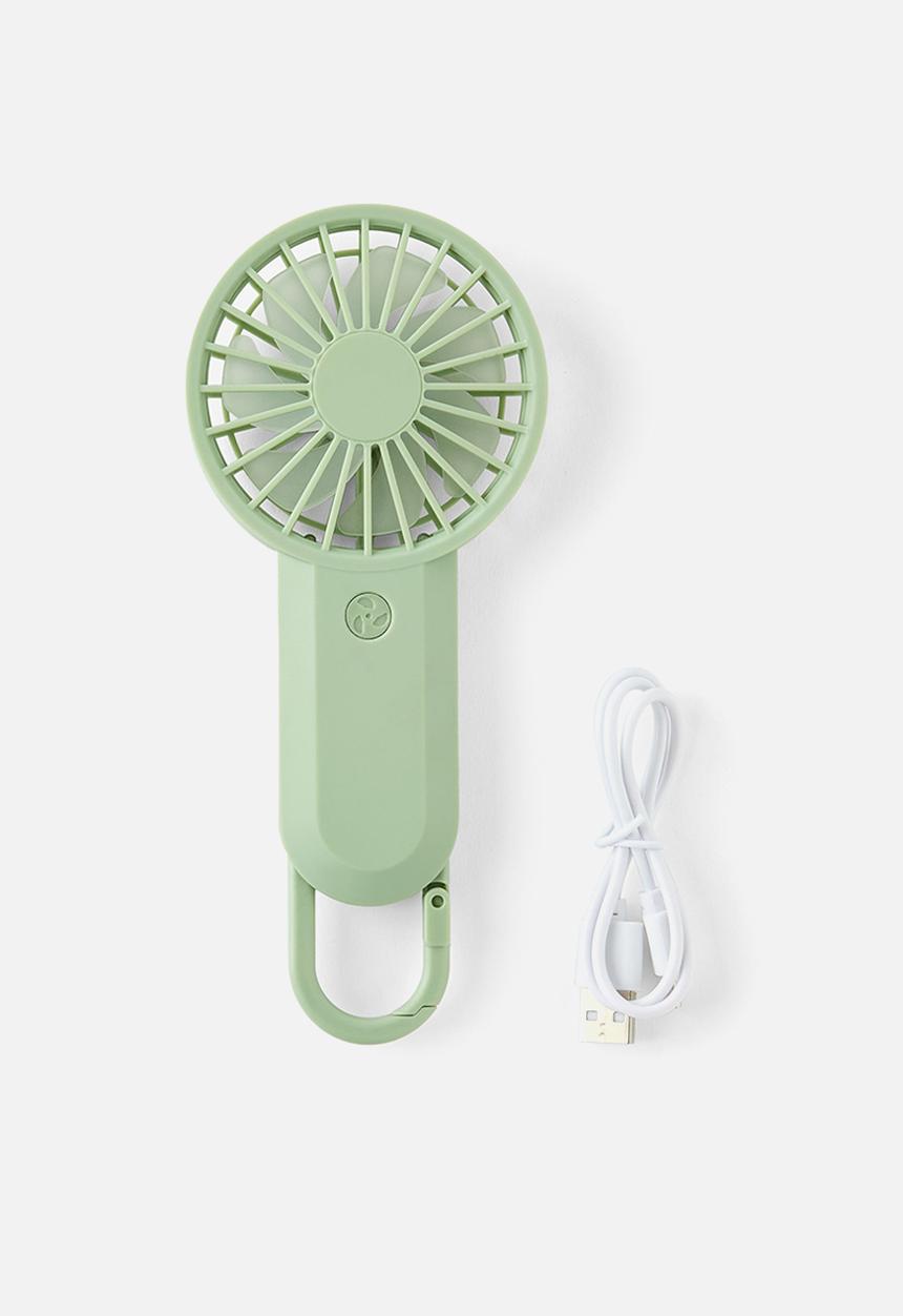 Rubi - Mini Travel Fan - Sage