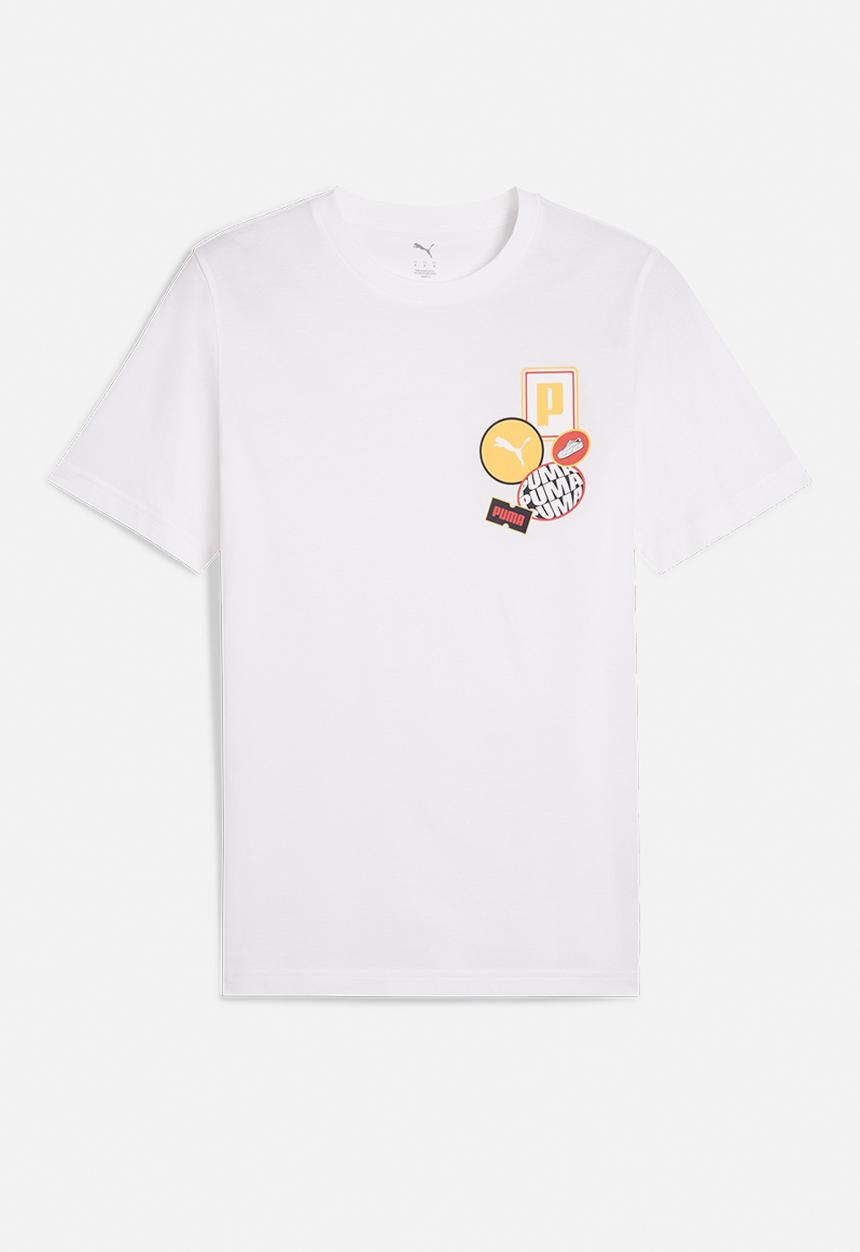 PUMA - GRAPHICS Icon Tee M - PUMA White