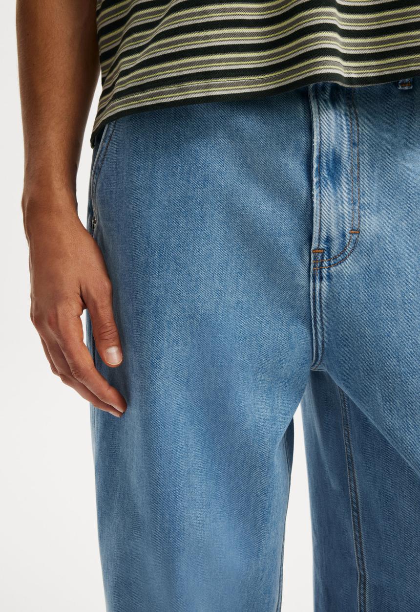 Cotton On - Baggy Skater Jean - Verve Blue