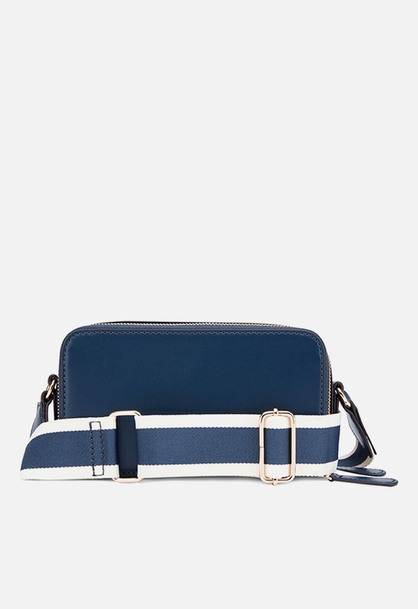 GUESS - Carrara mini   crossbody bag- navy