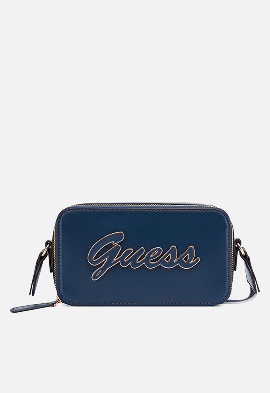 GUESS - Carrara mini   crossbody bag- navy