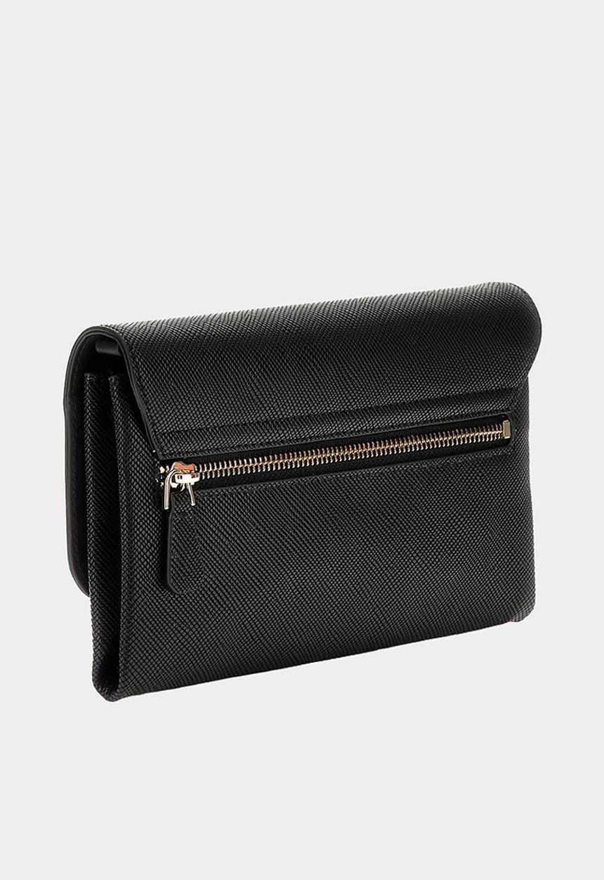 GUESS - Noelle ii crossbody flap organizer- black