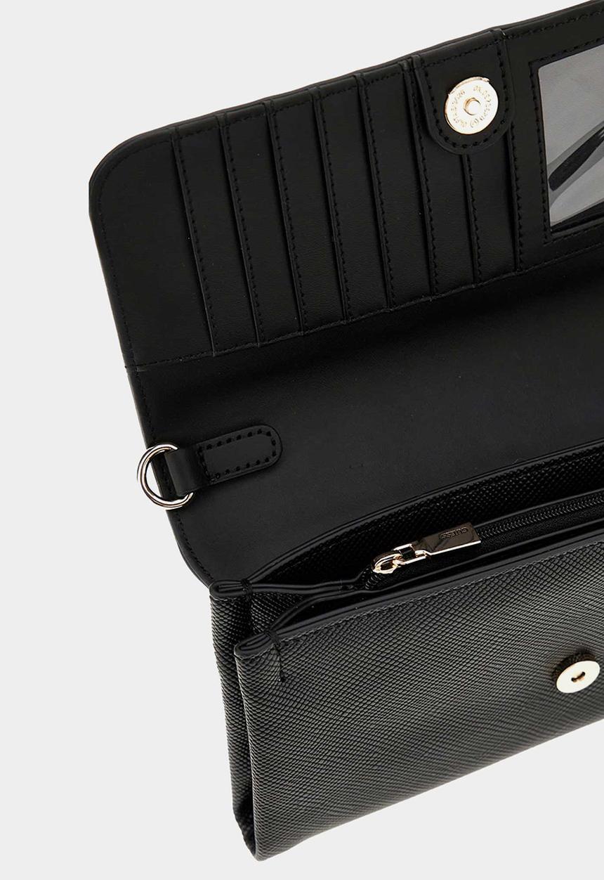 GUESS - Noelle ii crossbody flap organizer- black