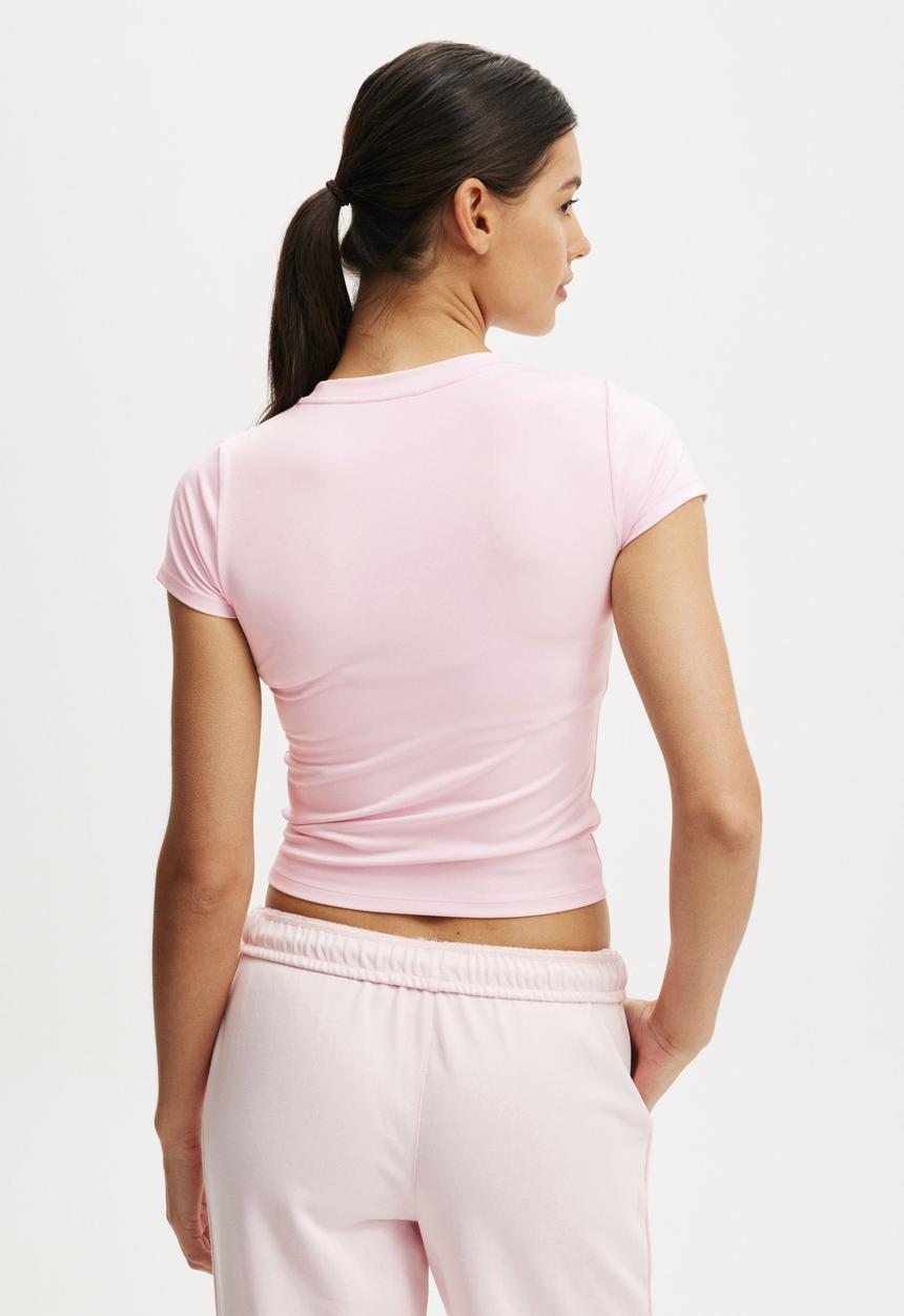 Cotton On - Ultra Soft Fitted T-shirt - Cherry Dream