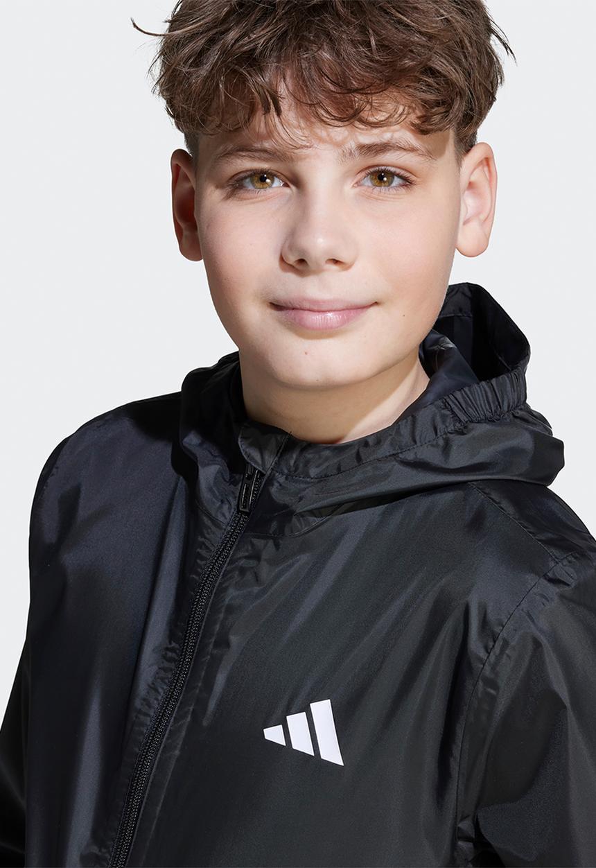 adidas Performance - J Rain Jacket - Black