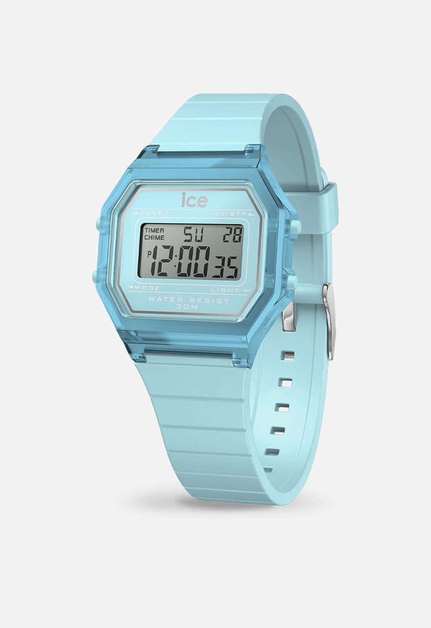 ICE Watch - ICE digit retro - Small -Sky blue/Clear