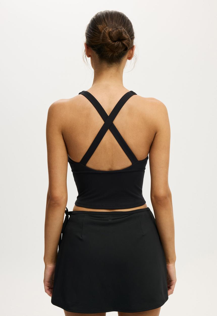 Cotton On - Ultra Soft Contour Tank - Black