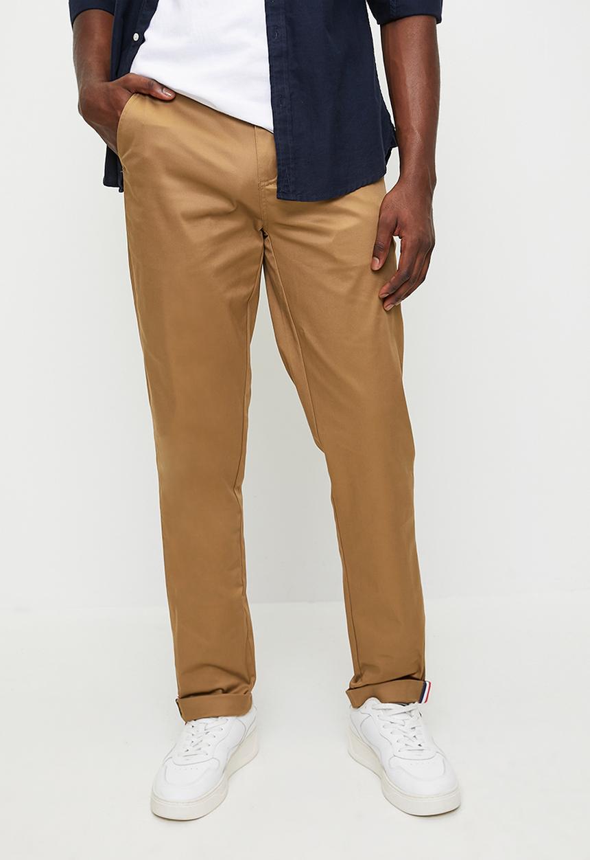 Ben Sherman - ESSENTIAL BEN SHERMAN CHINO PANT - CAMEL