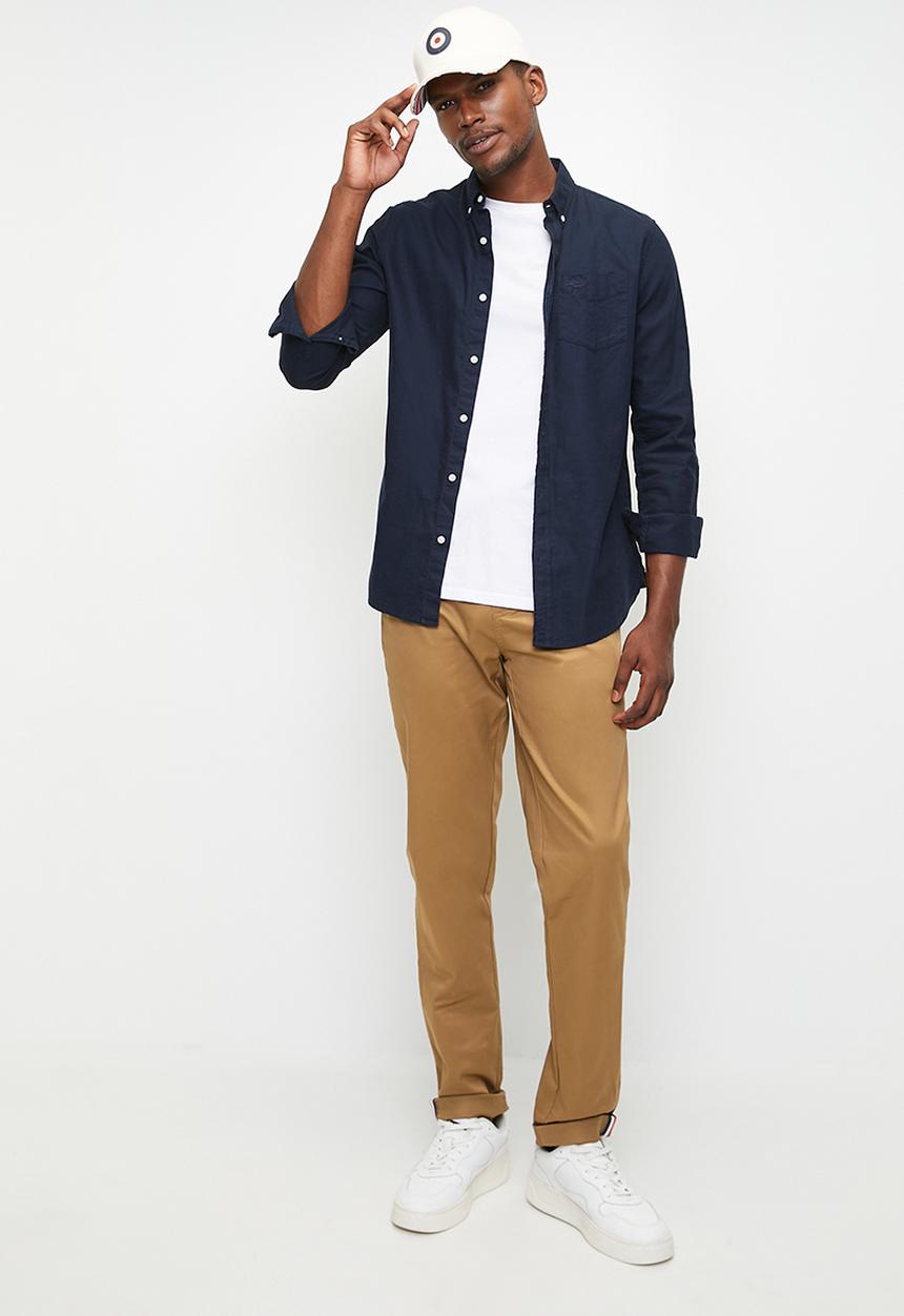 Ben Sherman - ESSENTIAL BEN SHERMAN CHINO PANT - CAMEL
