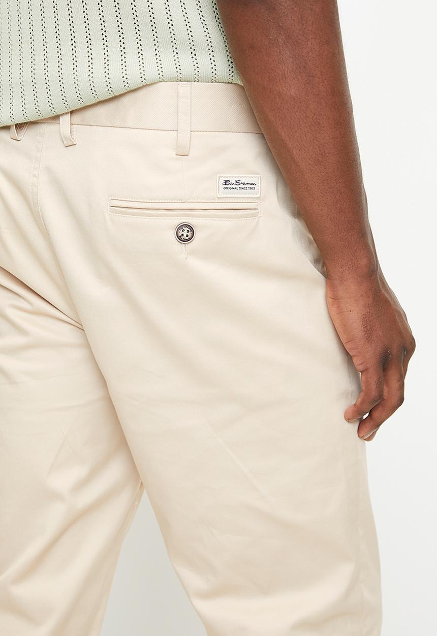 Ben Sherman - Essential ben sherman chino pant - sandstone